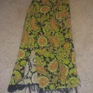 90's clio vintage bohemian bead mid length skirt